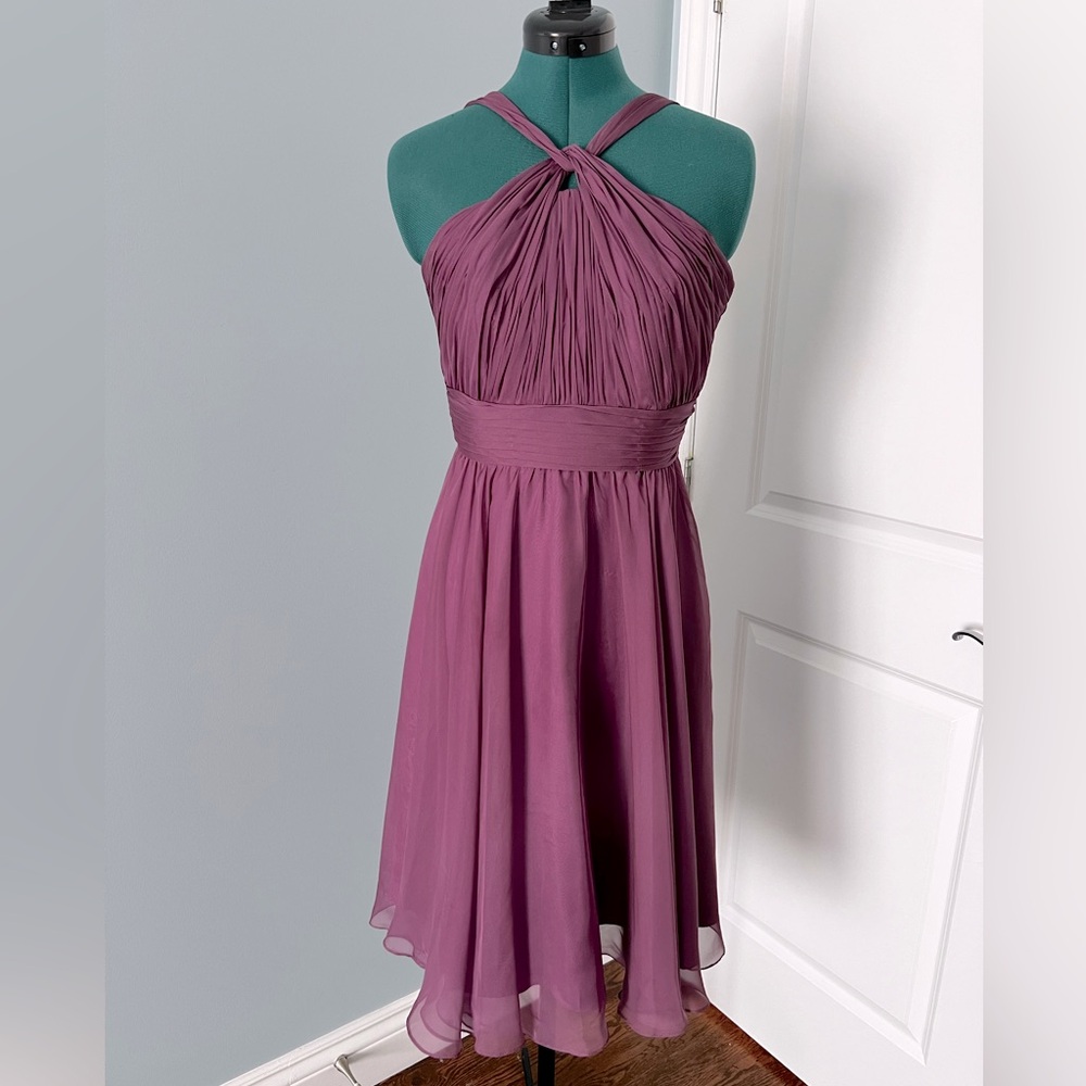 Purple evening dress 
Perfect for prom or chic evening